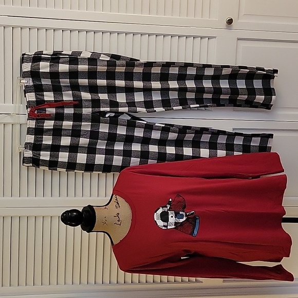 🌟HP🌟Columbia Fleece Pajama Set - XL NWOT - Picture 1 of 15
